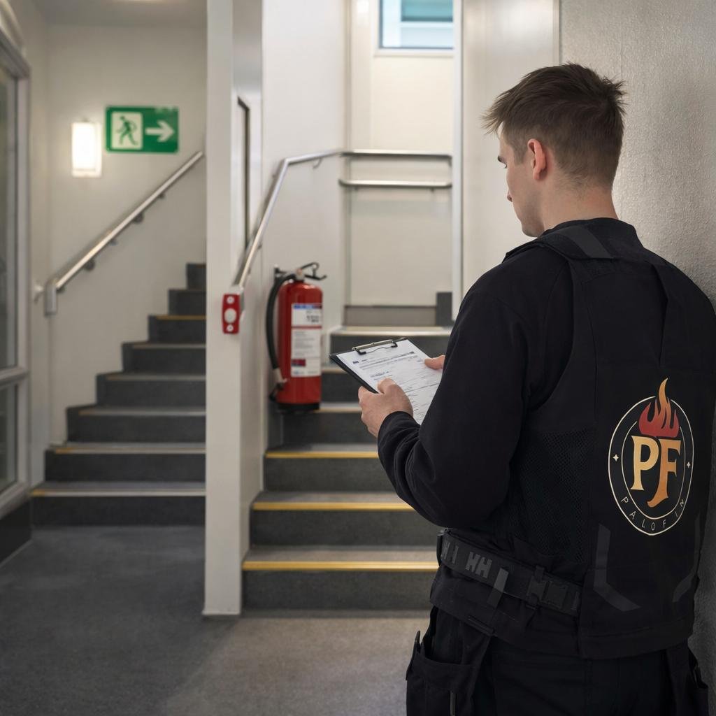 aloturvallisuuden määräaikaishuolto taloyhtiössä – poistumistien ja järjestelmien tarkastus