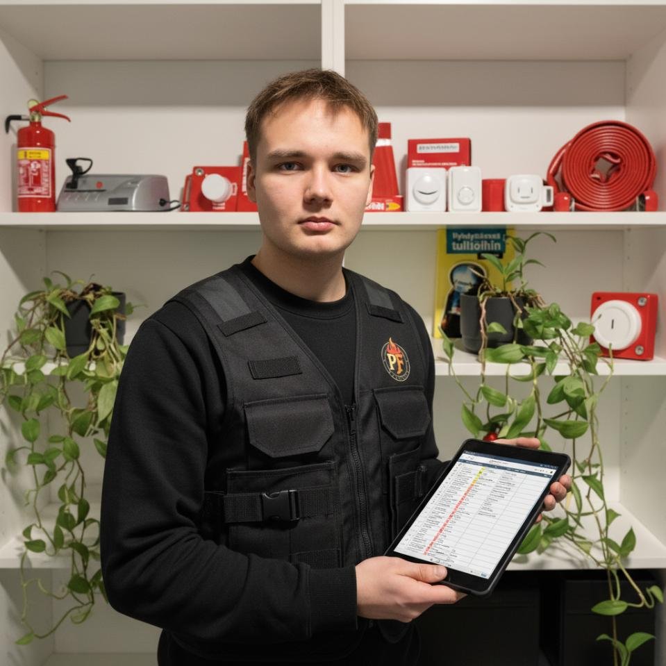 Paloturvallisuushuollon huoltoraportti taloyhtiölle – dokumentointi ja havainnot