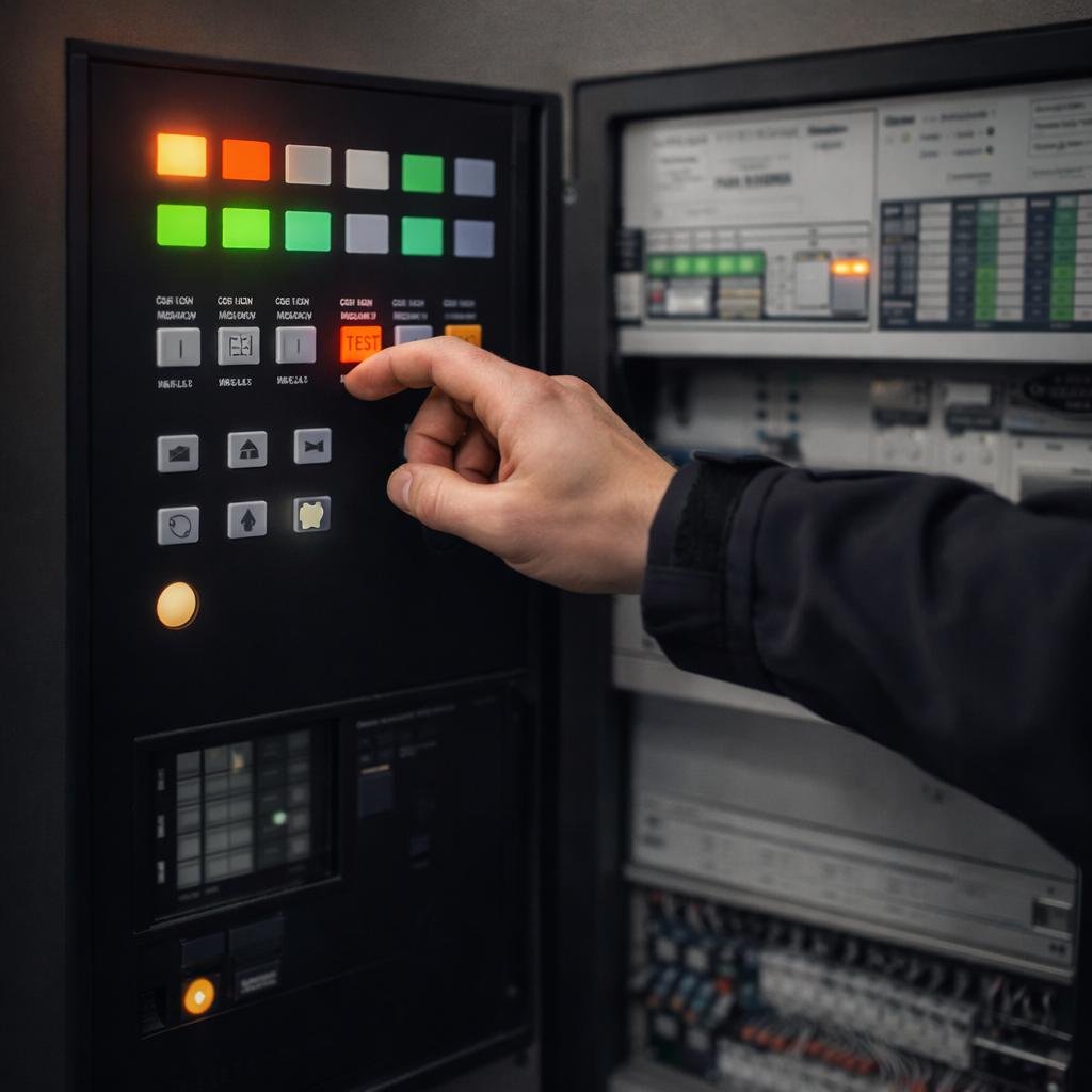 Palovaroitinkeskuksen vuosihuolto – järjestelmän testaus ja huoltoraportointi taloyhtiölle